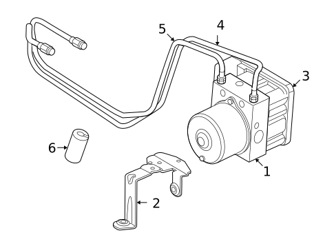 Anti-Lock Brakes for 2009 Volvo C70 #0