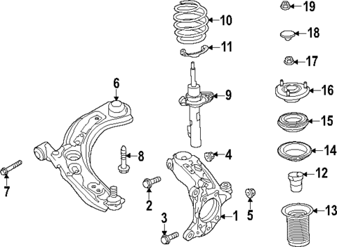 Suspension Components for 2023 Mazda CX-30 #0