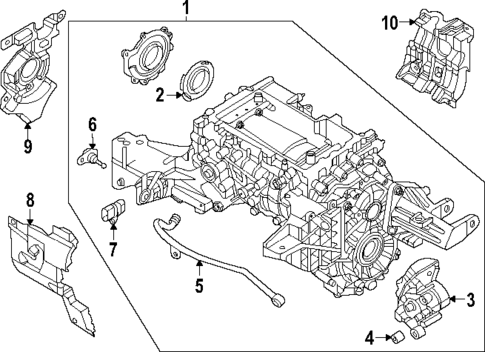 Electrical Components for 2025 Genesis Electrified GV70 #1