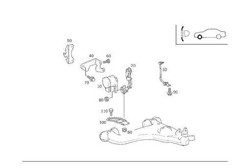 Regulation of Dynamic Headlamp Range Control, Front for 1998 Mercedes-Benz E430 #2