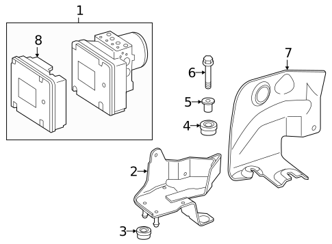 Anti-Lock Brakes for 2017 Mercedes-Benz GLE 63 AMG® #0