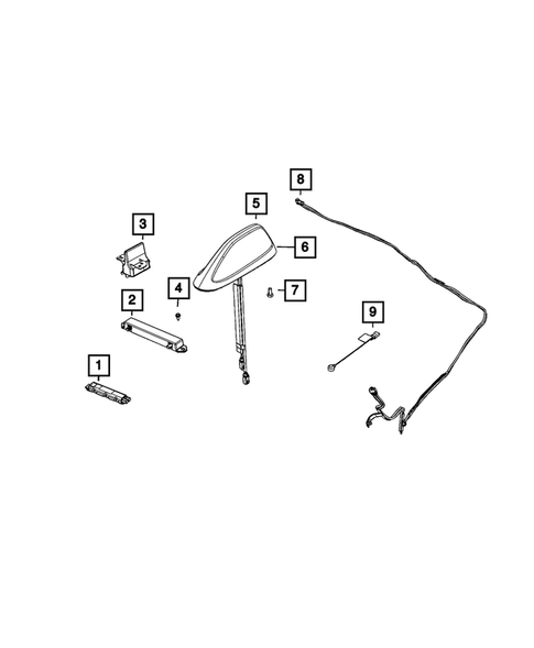 Radio, Antenna, Speakers, DVD, and Video systems for 2022 Jeep Grand Cherokee WK #1