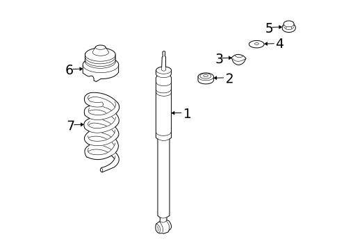 Rear Suspension for 2006 Mercedes-Benz CLS55 AMG #4