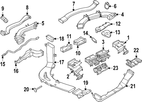 Ducts for 2025 BMW 550e xDrive #0