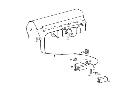 Pre-Glow System for 1988 Mercedes-Benz 190D #3