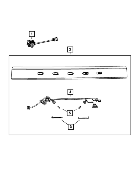Radio, Antenna, Speakers, DVD, and Video systems for 2013 Dodge Durango #0