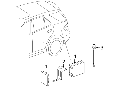 Parking Aid for 2010 Mercedes-Benz GL350 #0