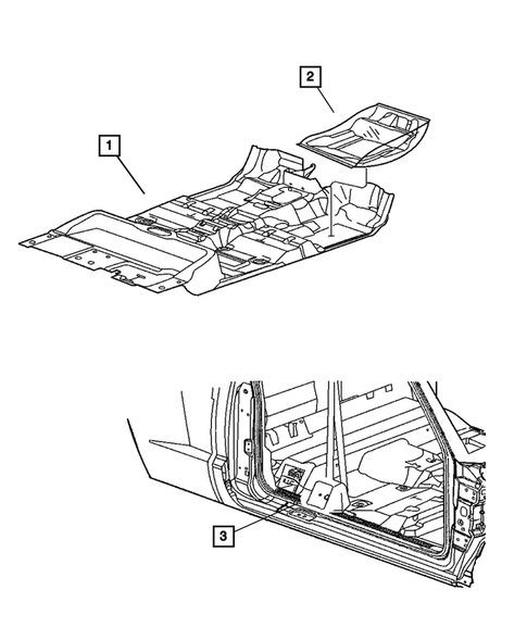 Carpet and Silencers for 2006 Dodge Dakota #0