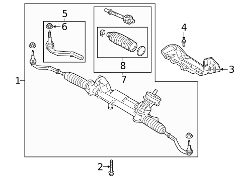 Steering Gear & Linkage for 2026 Volvo EC40 #2