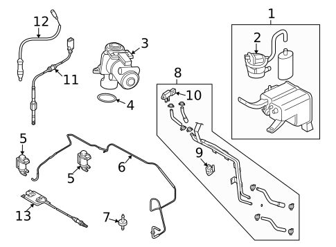 Powertrain Control for 2009 Audi Q7 #1