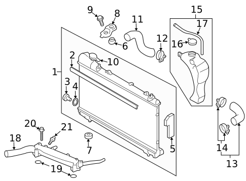 Powertrain Control for 2007 Subaru Forester #2