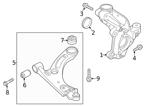 Suspension Components for 2026 Volvo EC40 #3