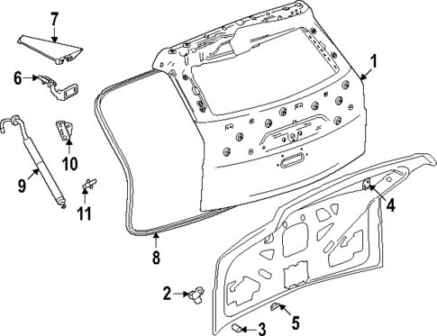 Gate & Hardware for 2025 Cadillac ESCALADE IQ #0