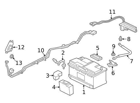 Battery for 2017 Jaguar XE #0