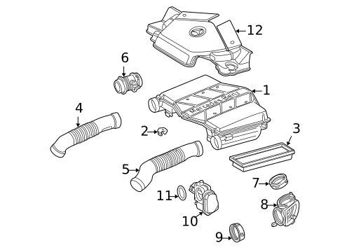 Filters for 2006 Mercedes-Benz CLK55 AMG #0
