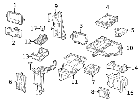 Antenna & Radio for 2021 Mercedes-Benz C63 AMG #4