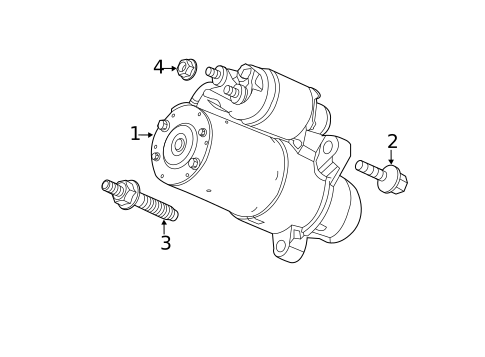 Starter for 2010 Saab 9-5 #0
