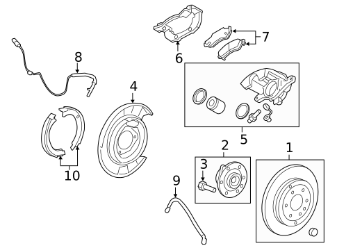 Anti-Lock Brakes for 2017 GMC Acadia Limited #1