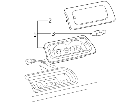 Lighting - Interior for 2000 Chevrolet S10 #0