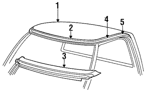 Roof for 1987 Dodge W350 #0