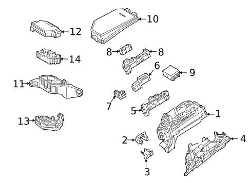 Fuse & Relay for 2025 Toyota Corolla #0