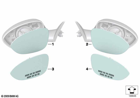 Outside Mirror for 2014 BMW Z4 35i #1