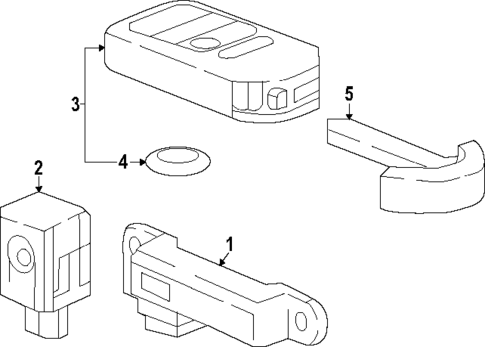 Keyless Entry Components for 2024 Acura Integra #0