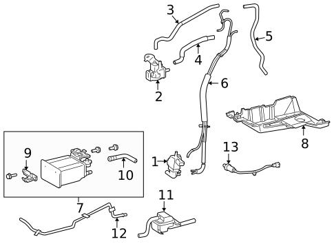 Powertrain Control for 2009 Toyota Sienna #0