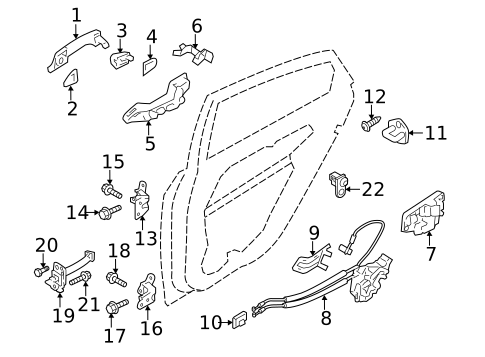 ABS Components for 2015 Hyundai Sonata #3