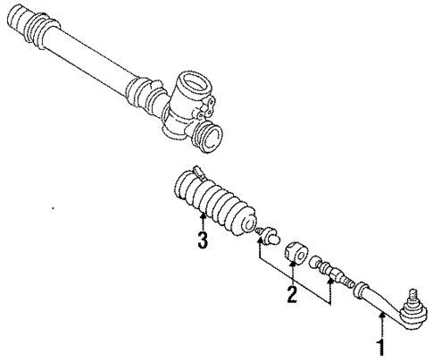 Steering Gear & Linkage for 1985 Nissan 200SX #1
