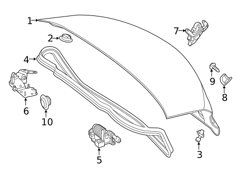 Trunk for 2023 Mercedes-Benz E 450 #0