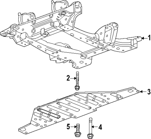 Suspension Mounting for 2024 Chevrolet Silverado EV #0