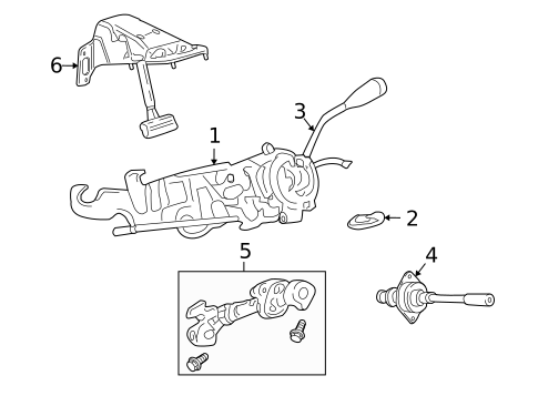 Gear Shift Control for 2011 Ram Dakota #0