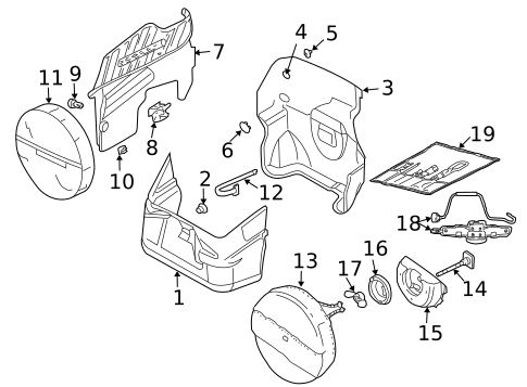 Interior Trim - Front Structure for 2003 Porsche Boxster #0