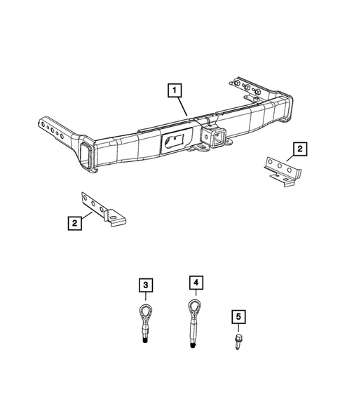 Trailer Tow and Tow Hooks for 2024 Jeep Grand Cherokee L #0