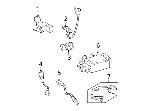 Powertrain Control for 2007 Toyota Tundra #1
