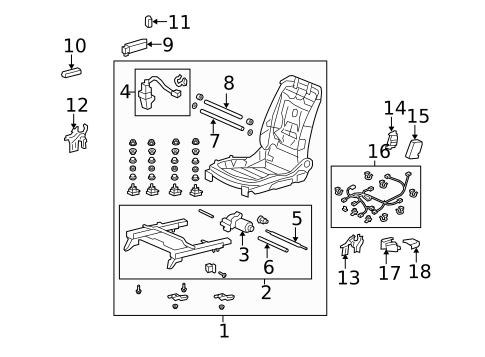 Tracks & Components for 2008 Honda Accord #0