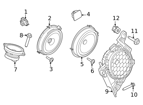 Antenna & Radio for 2021 Ford Mustang Mach-E #1