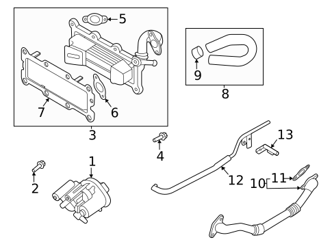Intercooler for 2022 Hyundai Santa Fe #1