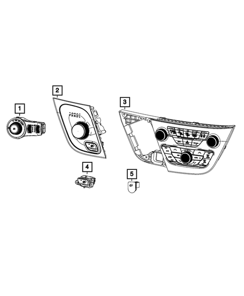 Switches for 2024 Chrysler Voyager #4