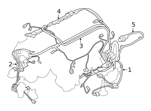 Wiring Harness for 2016 BMW 428i xDrive #1