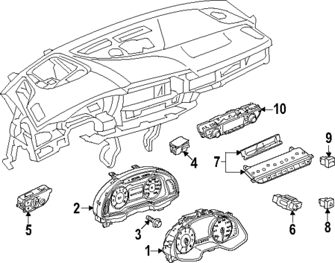 Switches for 2019 Audi A4 Quattro #0