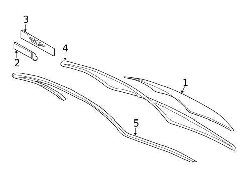 Reveal Moldings for 2013 Lexus GS450h #1