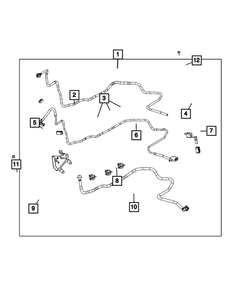 Fuel Lines and Tubes for 2025 Ram 3500 #6