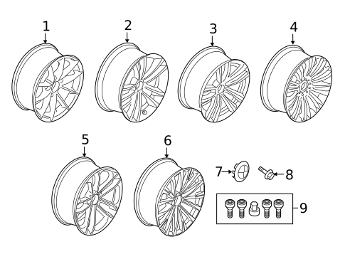 Wheels for 2019 BMW 340i GT xDrive #0