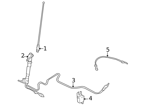 Antenna & Radio for 2010 Mitsubishi Endeavor #0