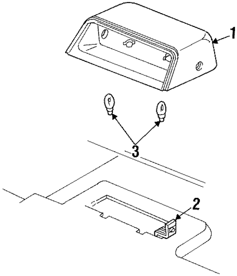 Bulbs - Chassis for 2001 Lincoln Town Car #1