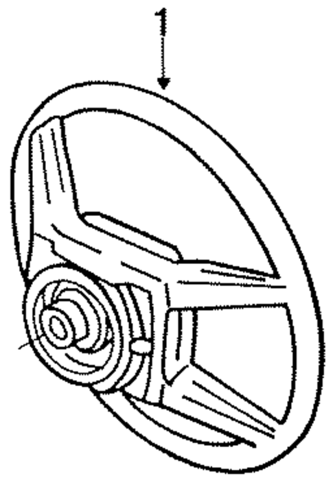 Steering Wheel & Trim for 1987 Ford Taurus #0