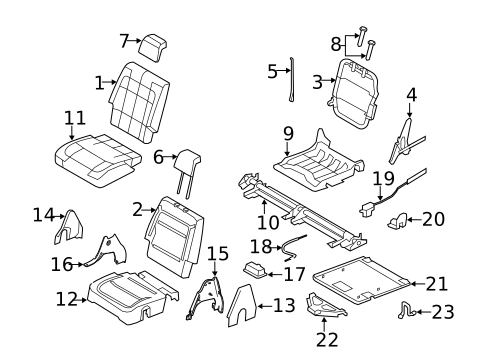 Third Row Seats for 2019 Ford Flex #0