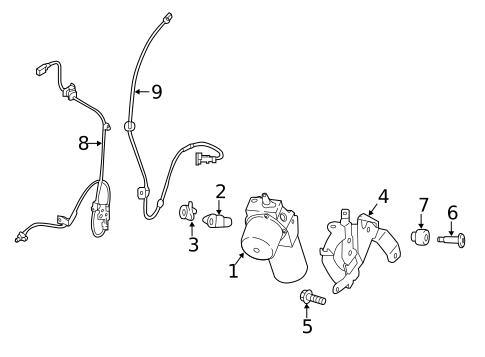 Hydraulic System for 2018 Kia Niro #1